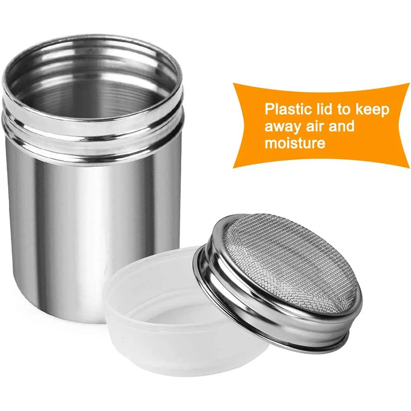 Sugar Scrub Coffee - Stainless Steel Powder Sieve with Mesh