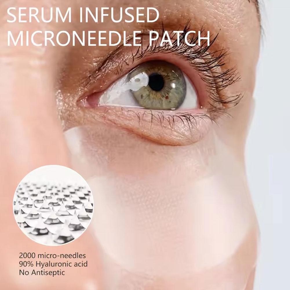 1/3Pairs Microneedle Soluble E - Microneedle Patch Eye ulasan dan harga
