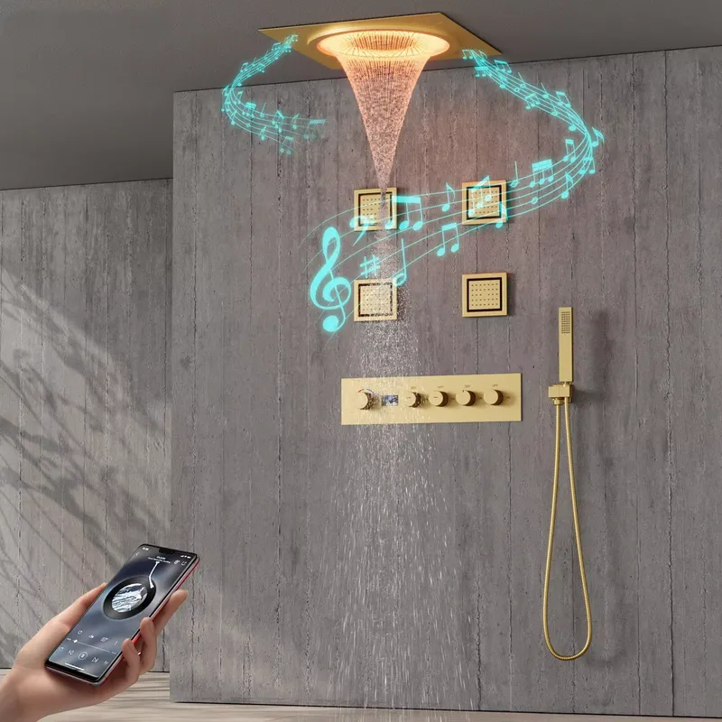 Smart LED Shower Set Bathroom  - Spa & Wellness Hotel Fitak * * * * ulasan dan harga
