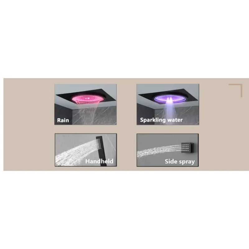 Smart LED Shower Set Bathroom  - Spa & Wellness Hotel Fitak * * * * ulasan dan harga