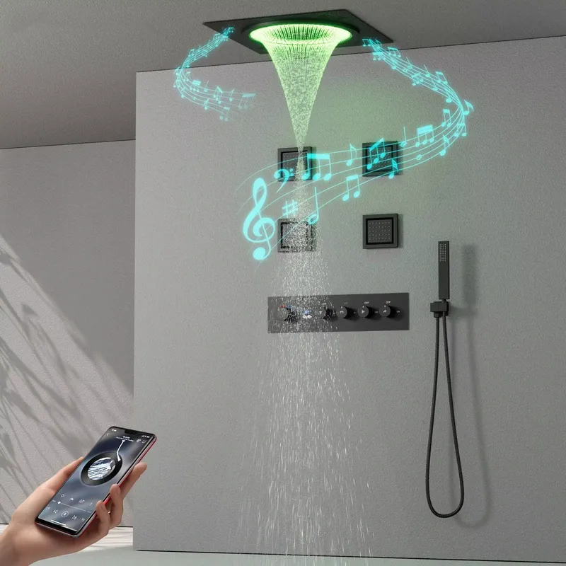 Smart LED Shower Set Bathroom  - Spa & Wellness Hotel Fitak * * * * ulasan dan harga