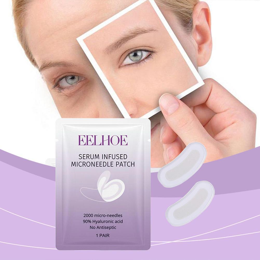 Collagen 0.2mm Microneedle Eye - Microneedle Patch Eye ulasan dan harga