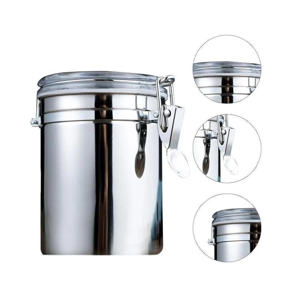 1 Pcs Stainless Steel Househol - Sugar Scrub Coffee ulasan dan harga