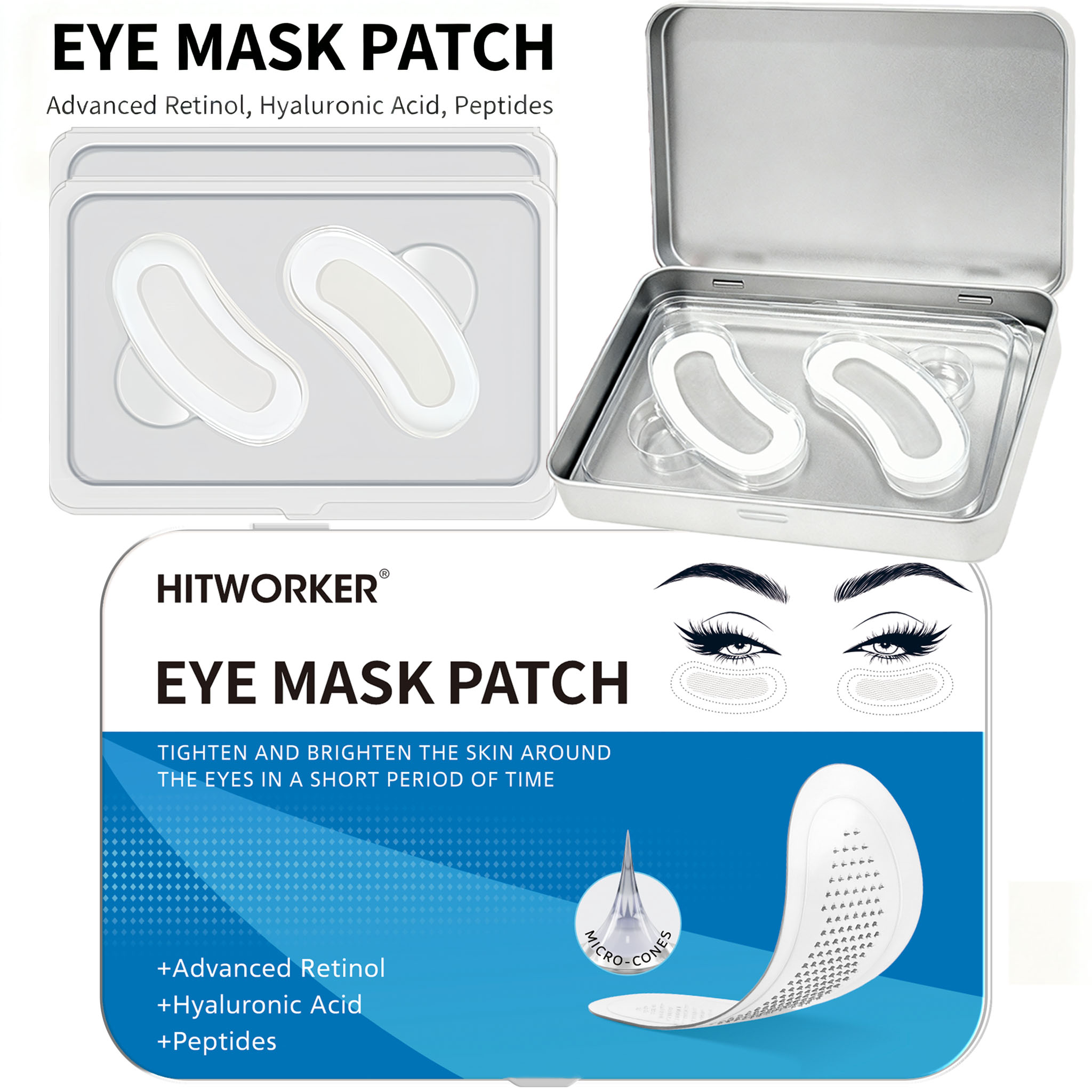 Precision Skincare Deep Cleans - Microneedle Patch Eye ulasan dan harga
