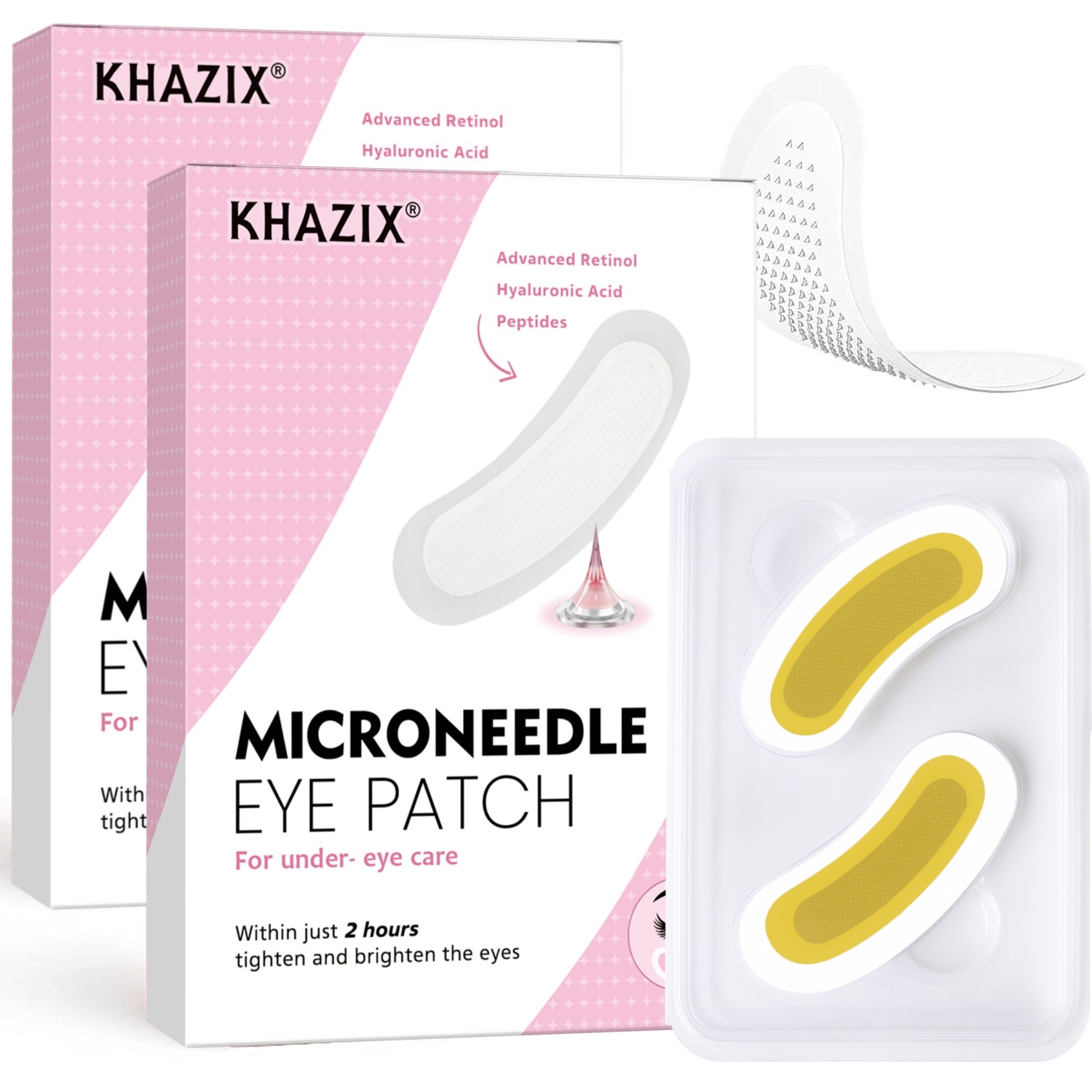 Retinol Microneedle Eye Patche - Microneedle Patch Eye ulasan dan harga