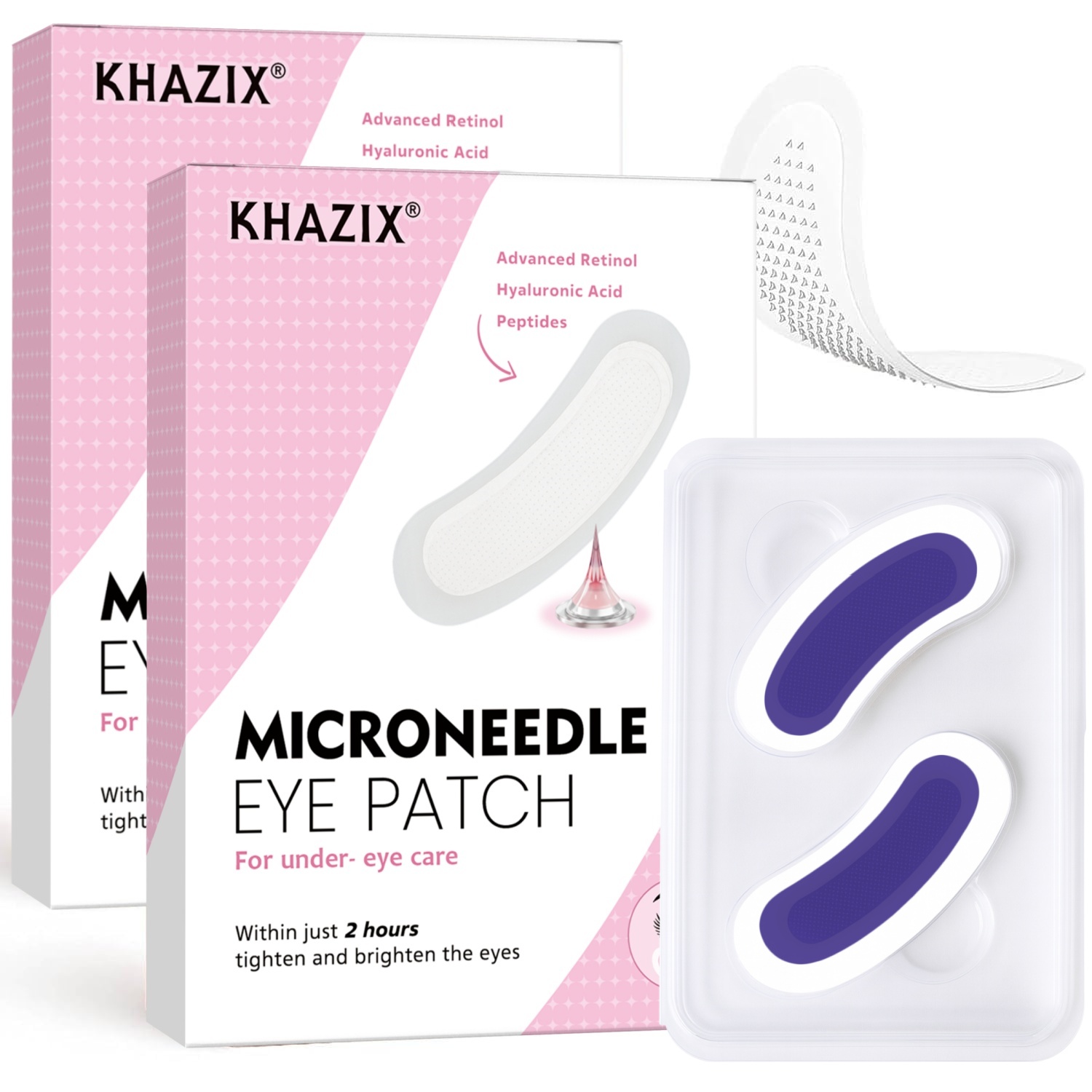 Retinol Microneedle Eye Patche - Microneedle Patch Eye ulasan dan harga